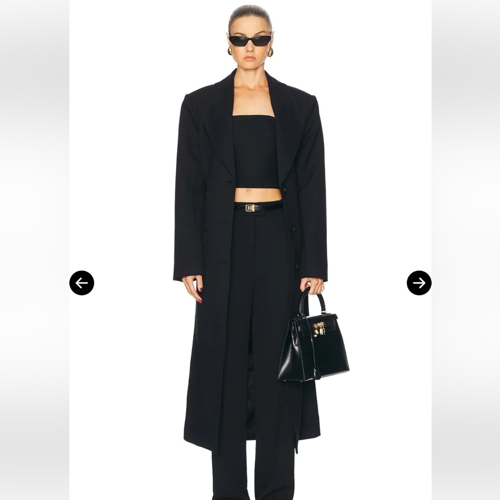 Eaves Long Coat Sz. M